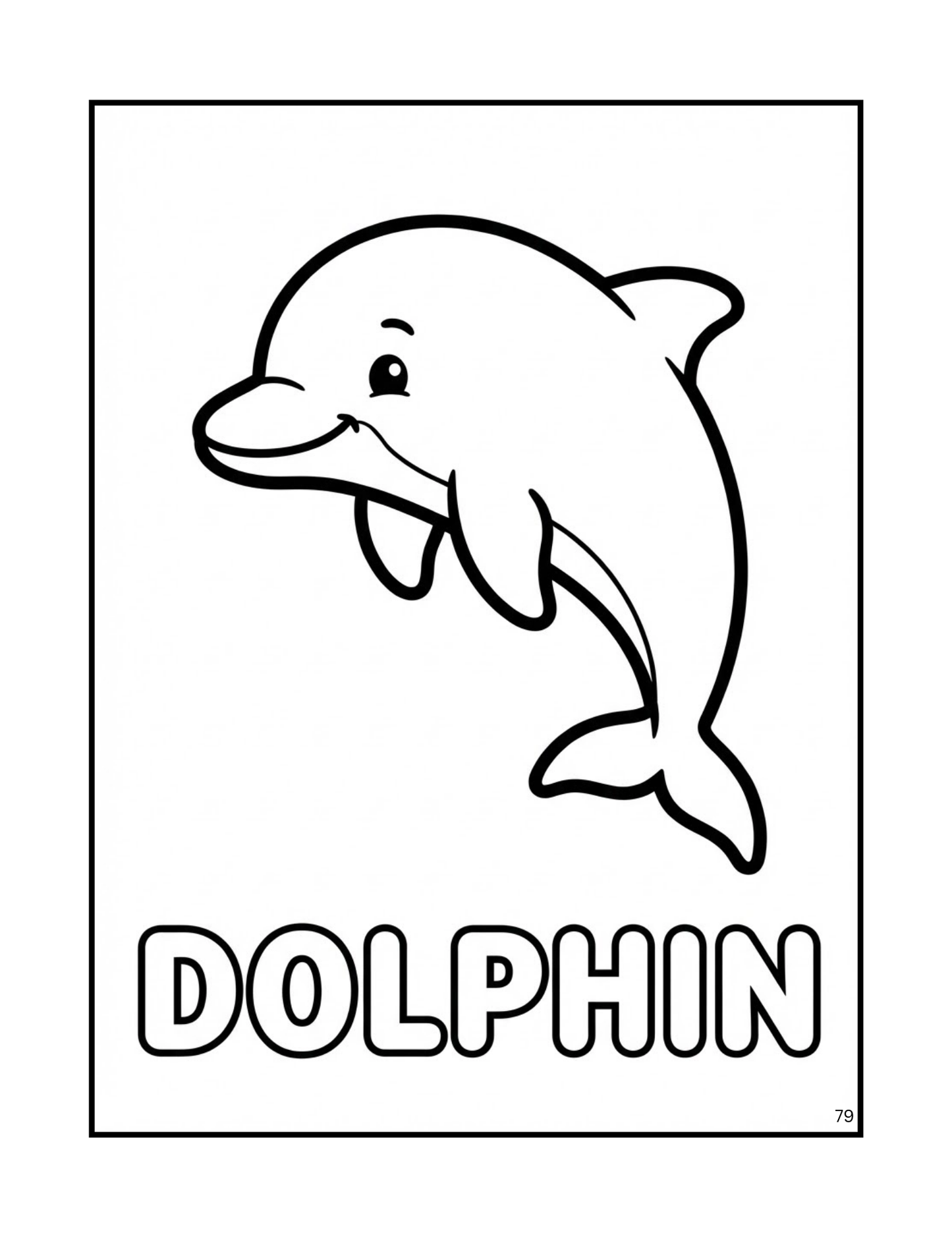 Kids Coloring Book Ages 5โ10: 100 Easy Coloring Pages of Animals, Birds, Fish, Dinosaurs, Plants, and Everyday Tools