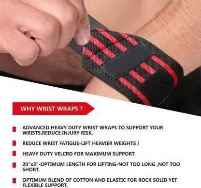 Weight Lifting Wrist Comfort Support (Free Size) ( default, Standard )
