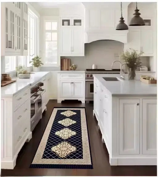 Polyester Bed Runner – Floral Design 27x72 Inches ( default, OS )