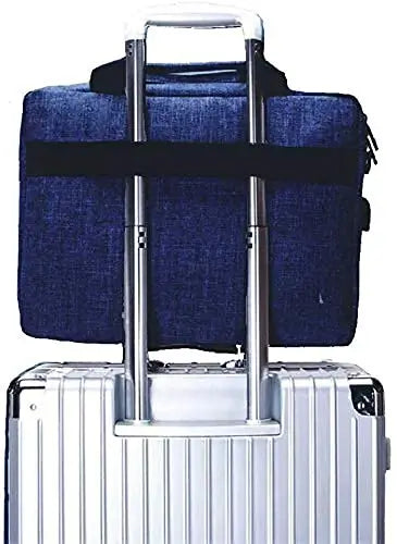 Laptop Bag 15.6 Inches Messenger Shoulder Sling Bags Waterproof Office Bag for Men & Women ( blue, OneSize )