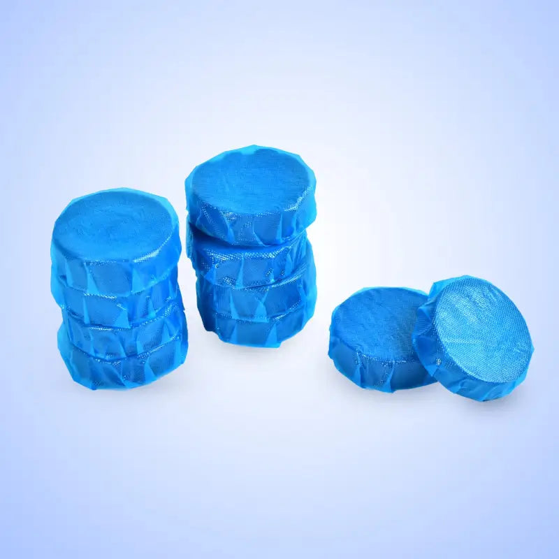 Blue Bubble Toilet Bowring Toilets, Toilet Cleaners Powerful Decontamination Durable Bathroom (10pc) ( blue, Standard ).