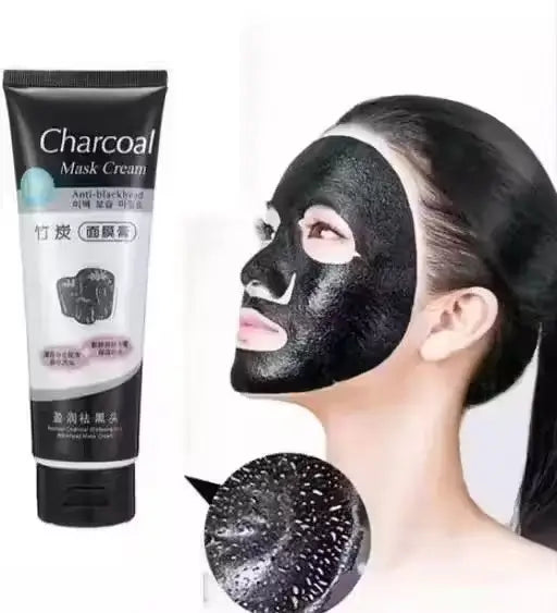 Charcoal Peel-Off Mask for Face | Bamboo Flavour | 100g Pack ( default, Standard )