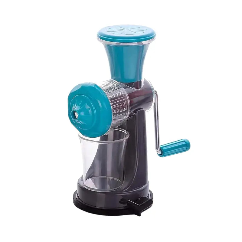 Manual Mini Fruit & Vegetable Juicer Portable, Non-Electric, Easy-to-Use Juicer with Strong Suction Base ( default, Standard ).