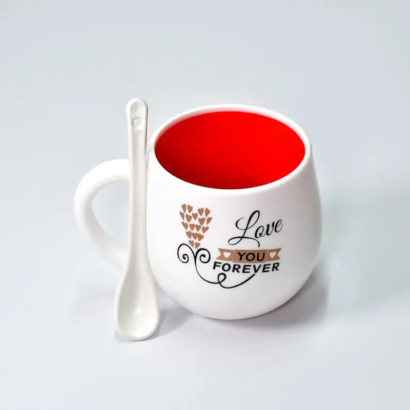 Multi design coffee Mug With Spoon and box packing. Ceramic Mugs to Gift your Best Friend Tea Mugs Coffee Mugs Microwave Safe. ( default, Standard ).