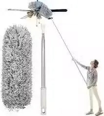 Microfiber Feather Duster with Extendable 100-inch Pole ( default, OS )