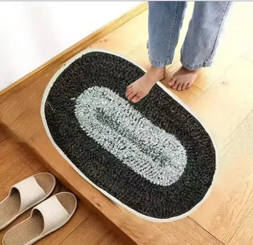 5pc Premium Cotton Doormats Combo – 31x51 cm ( default, Standard )