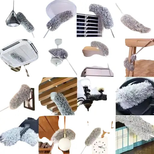 Microfiber Feather Duster with Extendable 100-inch Pole ( default, OS )