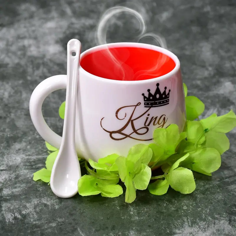 Multi design coffee Mug With Spoon and box packing. Ceramic Mugs to Gift your Best Friend Tea Mugs Coffee Mugs Microwave Safe. ( default, Standard ).