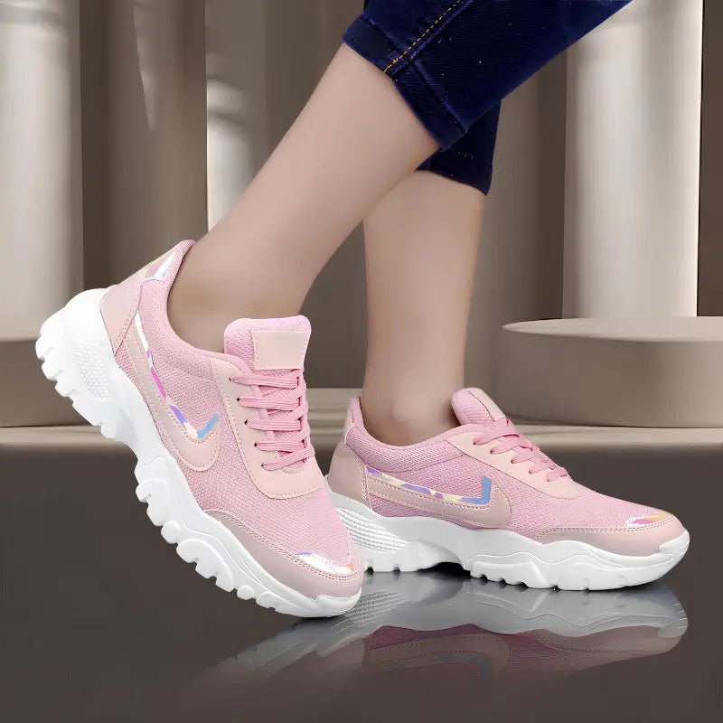 Latest Fabulous Casual Shoes | Lightweight Walking Sneakers | Gym Shoes for Girls & Women ( pink, 3 )