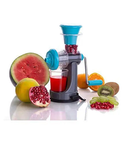 Manual Mini Fruit & Vegetable Juicer Portable, Non-Electric, Easy-to-Use Juicer with Strong Suction Base ( default, Standard ).