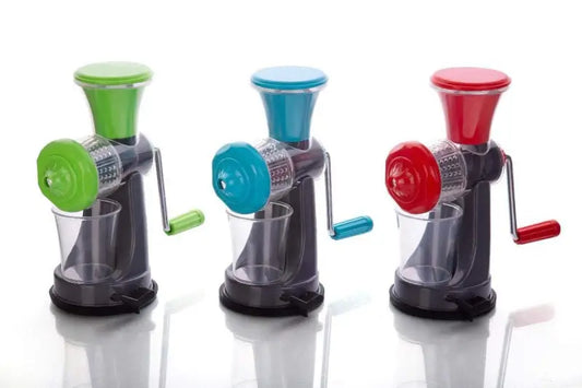 Manual Mini Fruit & Vegetable Juicer Portable, Non-Electric, Easy-to-Use Juicer with Strong Suction Base ( default, Standard ).