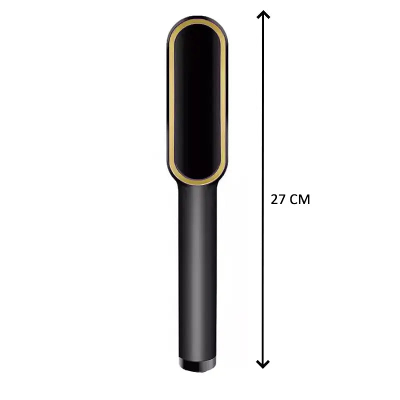 Hair Straightener Brush with Keratin Ceramic Coating Fast Heating, Adjustable Temperature, Anti-Frizz Design ( default, Standard ).