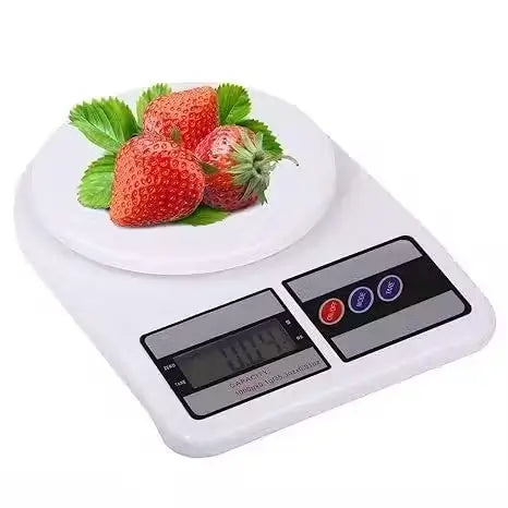 Digital Kitchen Weighing Machine with Backlit LCD Display ( white, OS )