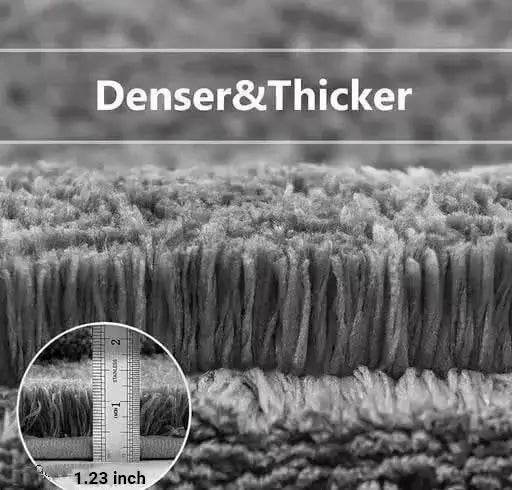 Creative Home Microfiber Striped Anti-Skid Bathmat ( default, Standard )