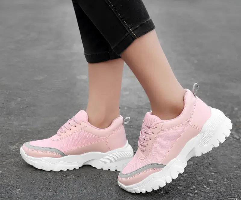 Latest Stylish Casual Shoes | Lightweight Walking Sneakers | Gym Shoes for Girls & Women ( pink, 3 )