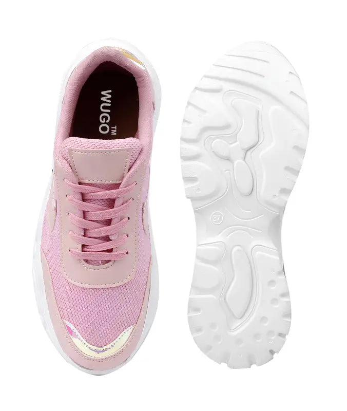 Latest Fabulous Casual Shoes | Lightweight Walking Sneakers | Gym Shoes for Girls & Women ( pink, 3 )