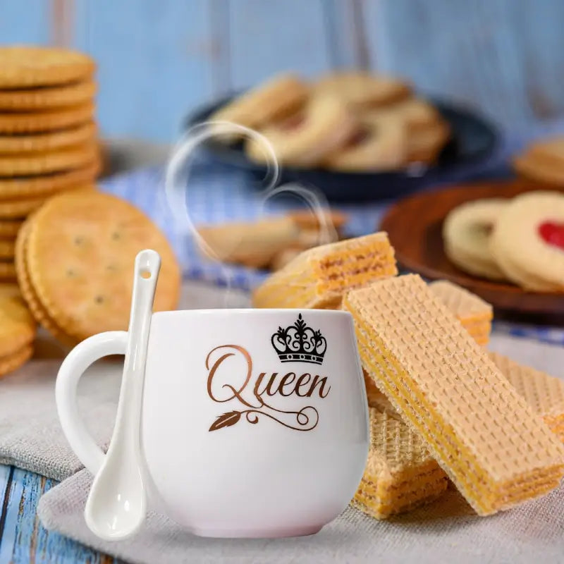 Multi design coffee Mug With Spoon and box packing. Ceramic Mugs to Gift your Best Friend Tea Mugs Coffee Mugs Microwave Safe. ( default, Standard ).